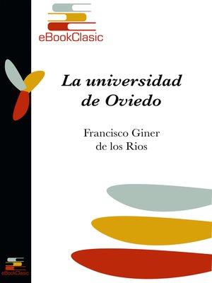 cover image of La universidad de Oviedo (Anotado)
